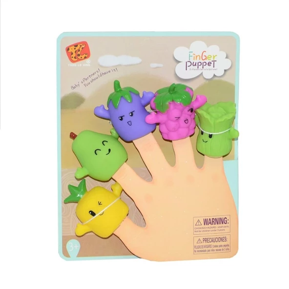 Finger Puppet Meyve Figürlü Parmak Kuklası - 2