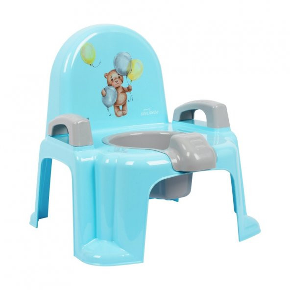 Sevi Bebe Sandalye Lazımlık ART-68 Turkuaz