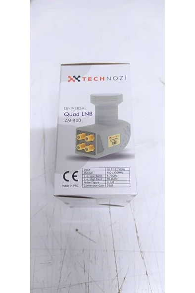 4lü Quard LNB ZM-400 - Resim 3