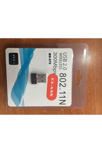 CLASS BM-070 USB 2.0 WIRELESS 300MMBPS - Wifi Adaptör - FHD49 - LV-UW03 - 2