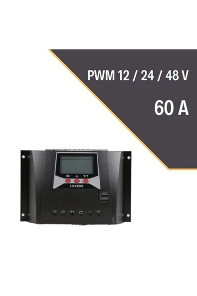 LEXRON 60a Pwm Şarj Kontrol Cihazı - Resim 2