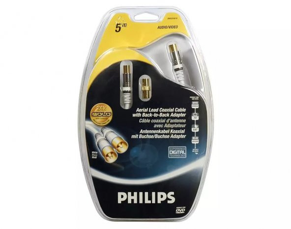 Philips Koaksiyel Kablo Pal Tipi  SWV3204/10 - 2