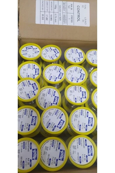 Kurtel Lehim Teli 100GR 0.75MM Kendinden Pastalı - Resim 4