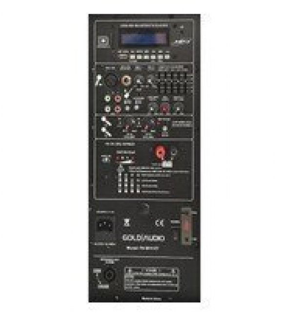Gold Audio - PA 8815 EE 15'' Taşınabilir Amfi - El+El - 2