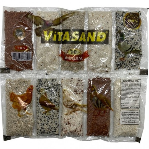 Vitesand Güvercin 10 Lu Mineral 1 Kg