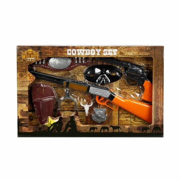 Tüfekli Kovboy Oyun Seti ürün görseli 1
