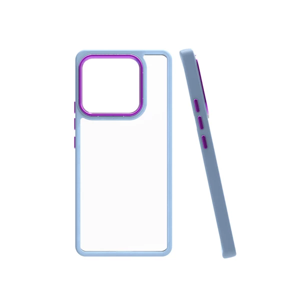 Vendas Xiaomi Mi 13 Pro Uyumlu Flora Serisi Kamera Çıkıntılı Arkası Şeffaf Silikon Drop Kılıf - 5