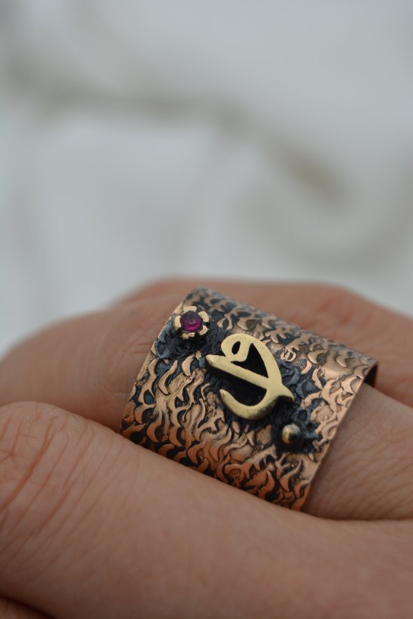 STONEAGE ELİF VV ÖZEL TASARIM YÜZÜK - Resim 5