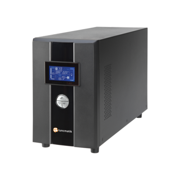 TUNÇMATİK NEWTECH PRO3 ONE 3KVA 5-15Dk 6x12V/9AH 1F/1F ONLİNE UPS TSK10093