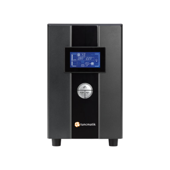 TUNÇMATİK NEWTECH PRO3 ONE 3KVA 5-15Dk 6x12V/9AH 1F/1F ONLİNE UPS TSK10093 - 3