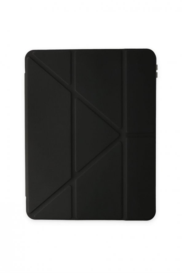 Peeq iPad Pro 11 2018 Kılıf Kalemlikli Tri Folding Smart Katlanabilir Standlı 360 Tam Koruma Kılıf - 3