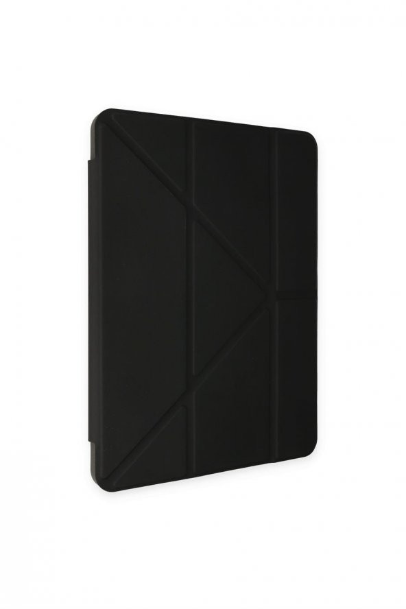 Peeq iPad Pro 11 2018 Kılıf Kalemlikli Tri Folding Smart Katlanabilir Standlı 360 Tam Koruma Kılıf - 4