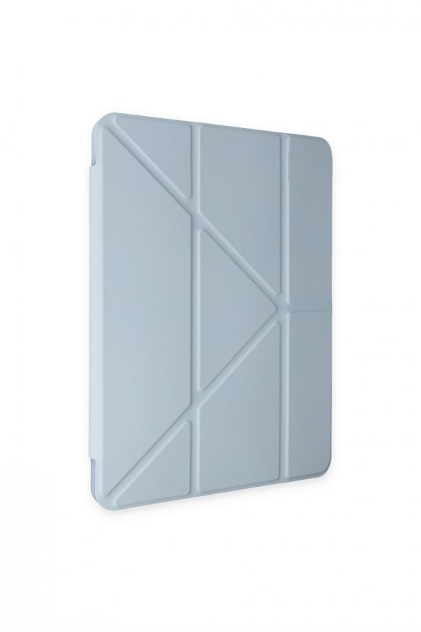 Peeq iPad Pro 11 2020 Kılıf Kalemlikli Tri Folding Smart Katlanabilir Standlı 360 Tam Koruma Kılıf - 4