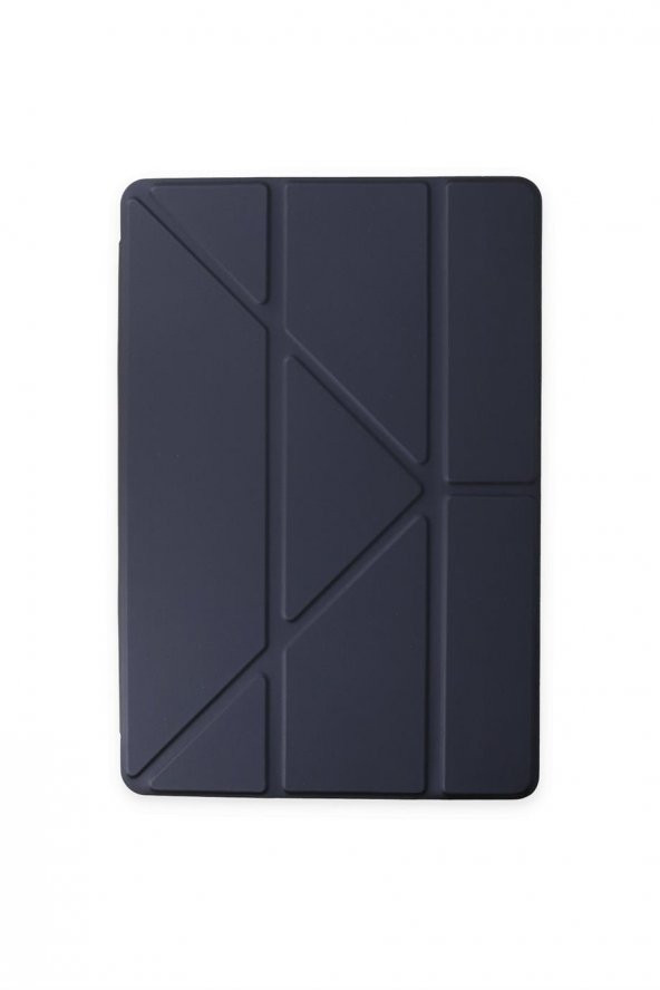 Peeq iPad Pro 11 2021 Kılıf Kalemlikli Tri Folding Smart Katlanabilir Standlı 360 Tam Koruma Kılıf - 7