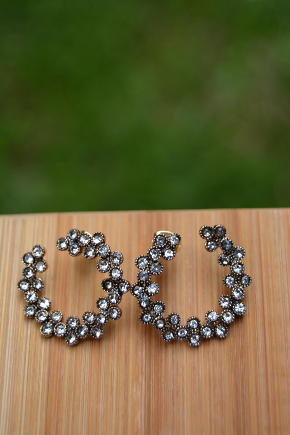 STONEAGE Bayan Zirkon Taşlı Küpe ürün görseli