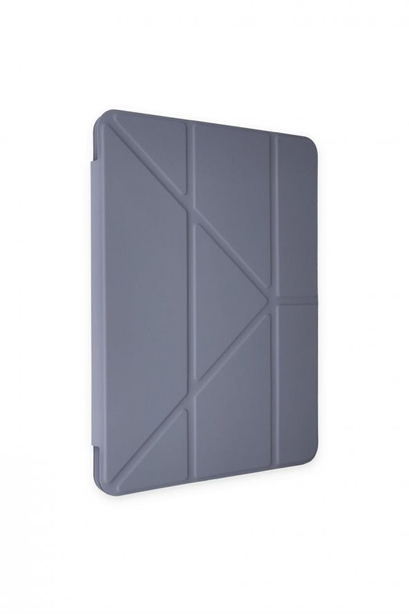 Peeq iPad Pro 11 2018 Kılıf Kalemlikli Tri Folding Smart Katlanabilir Standlı 360 Tam Koruma Kılıf - 12
