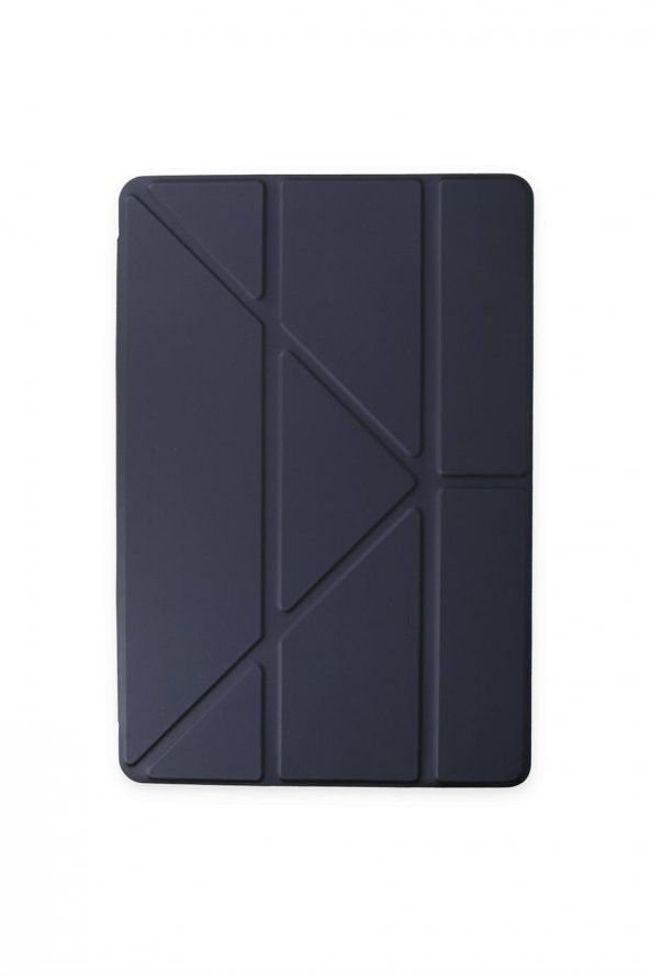 Peeq iPad Pro 10.5 Kılıf Kalemlikli Tri Folding Smart Katlanabilir Standlı 360 Tam Koruma Kılıf - 3