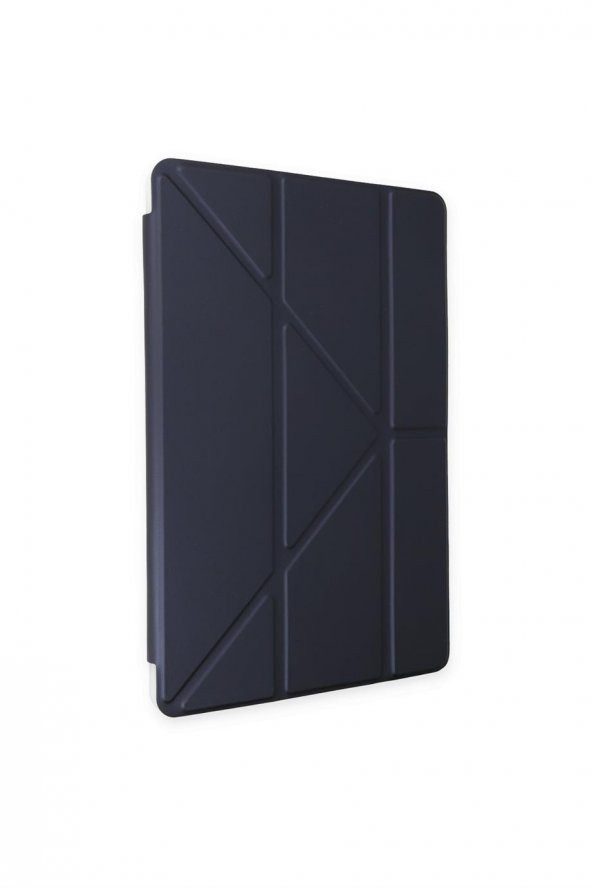 Peeq iPad Pro 10.5 Kılıf Kalemlikli Tri Folding Smart Katlanabilir Standlı 360 Tam Koruma Kılıf - 4