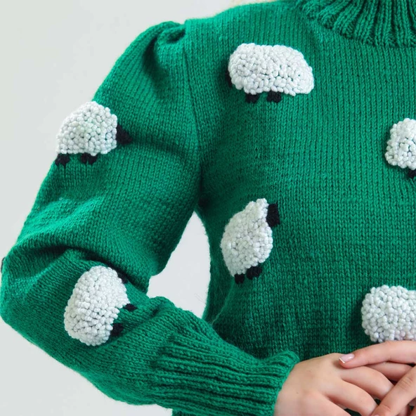 Etrofil Falkland Worsted 74180 Avocado - Resim 2