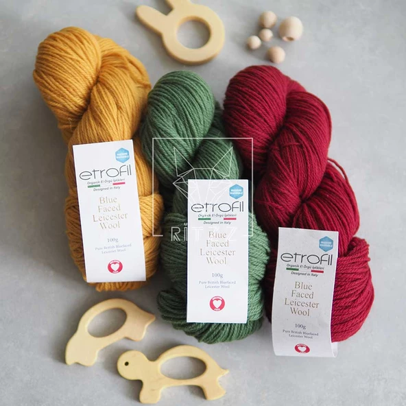 Etrofil Vintage Organic 75180 Pale Grey - Resim 6