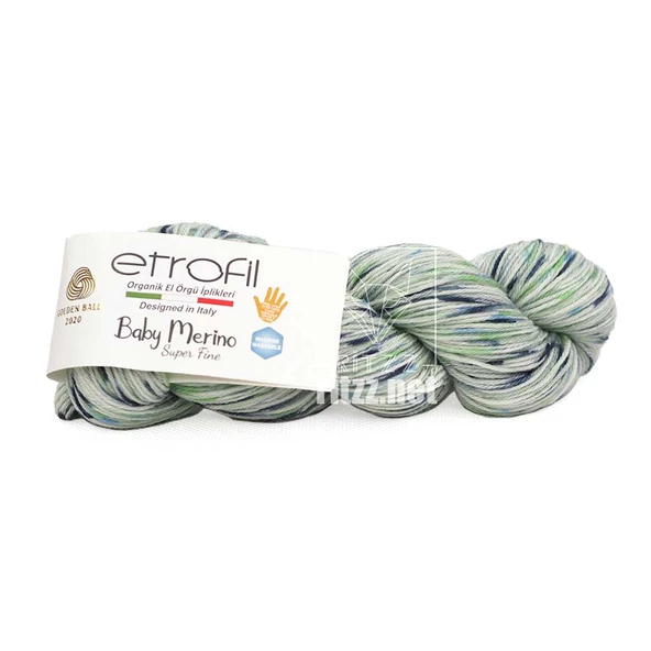Etrofil Baby Merino EL141 Ebruli Yün İp - Resim 2
