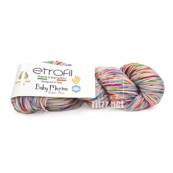 Etrofil Baby Merino EL134 Ebruli Yün İp ürün görseli 1