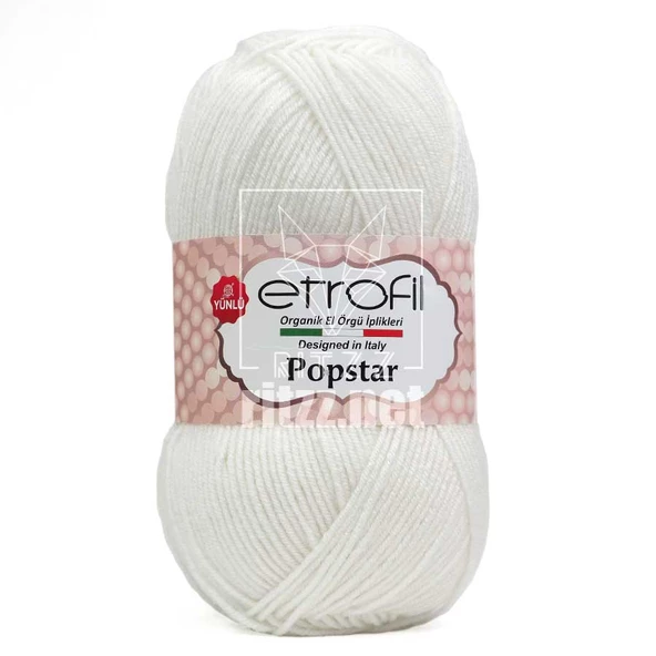Etrofil Popstar 70187 Beyaz ürün görseli 1
