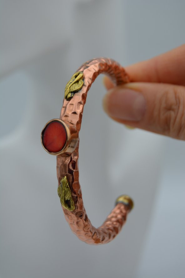 STONEAGE CORAL BİLEKLİK - Resim 2