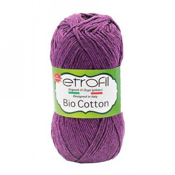 Etrofil Bio Cotton 10506 Koyu Mor ürün görseli 1