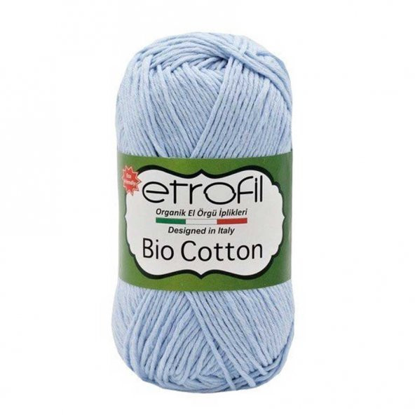 Etrofil Bio Cotton 10201 Açık Mavi