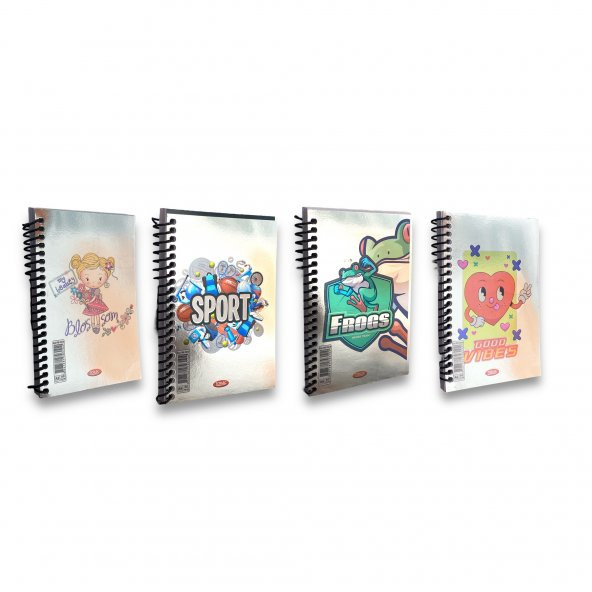 Tokaç Defter A6 Spiralli Kareli 60 Yaprak Bloknot