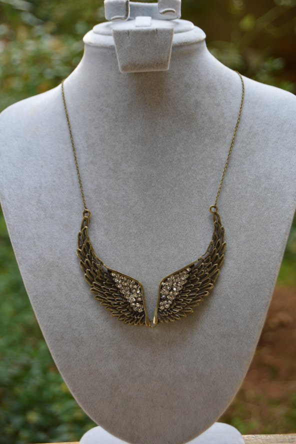 STONEAGE Bronz Melek Kanadı Bayan Kolye ürün görseli