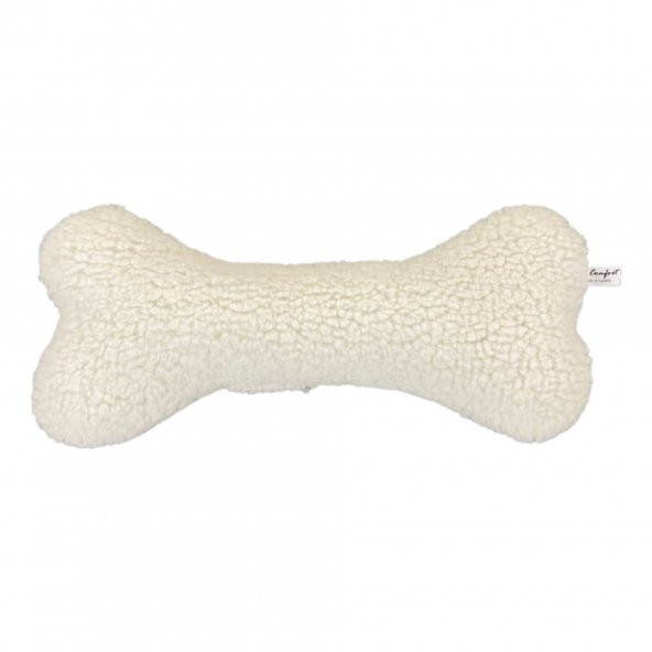 Pet Comfort Peluş Kemik Köpek Oyuncağı Ekru 32cm