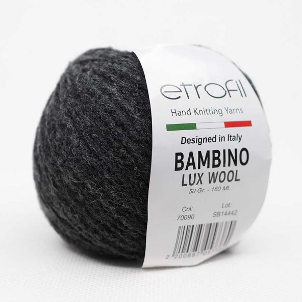 Etrofil Bambino Lux Wool 70090 Antrasit