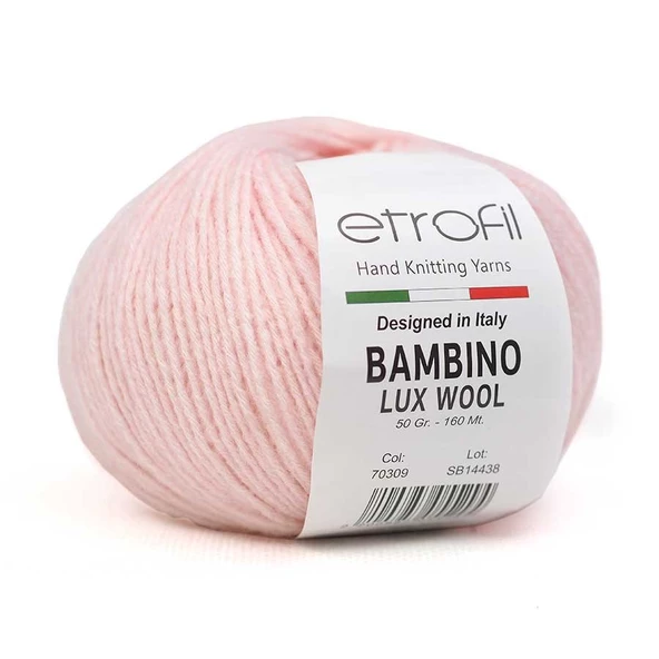 Etrofil Bambino Lux Wool 70309 Açık Pembe