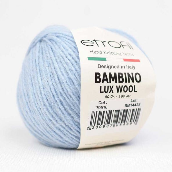 Etrofil Bambino Lux Wool 70516 Açık Mavi