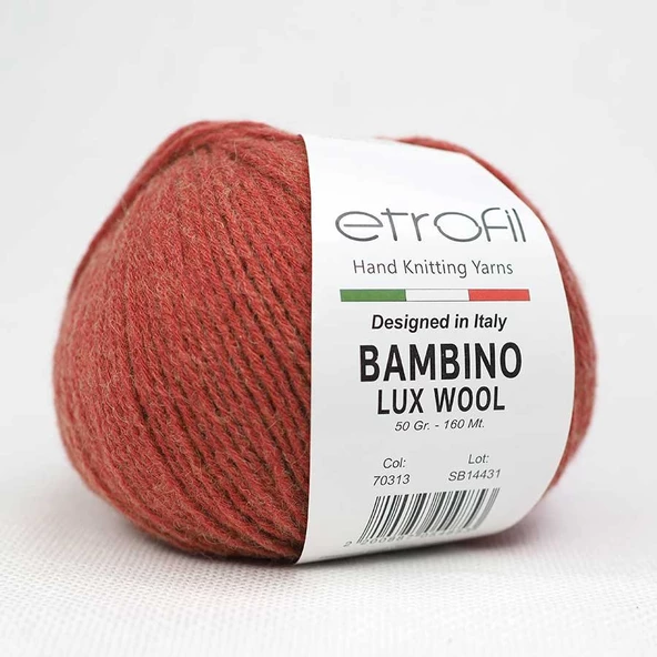 Etrofil Bambino Lux Wool 70313 Kiremit