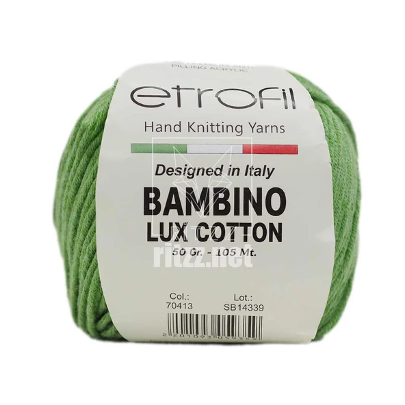 Etrofil Bambino Lux Cotton 70413 Açık Yeşil - 2