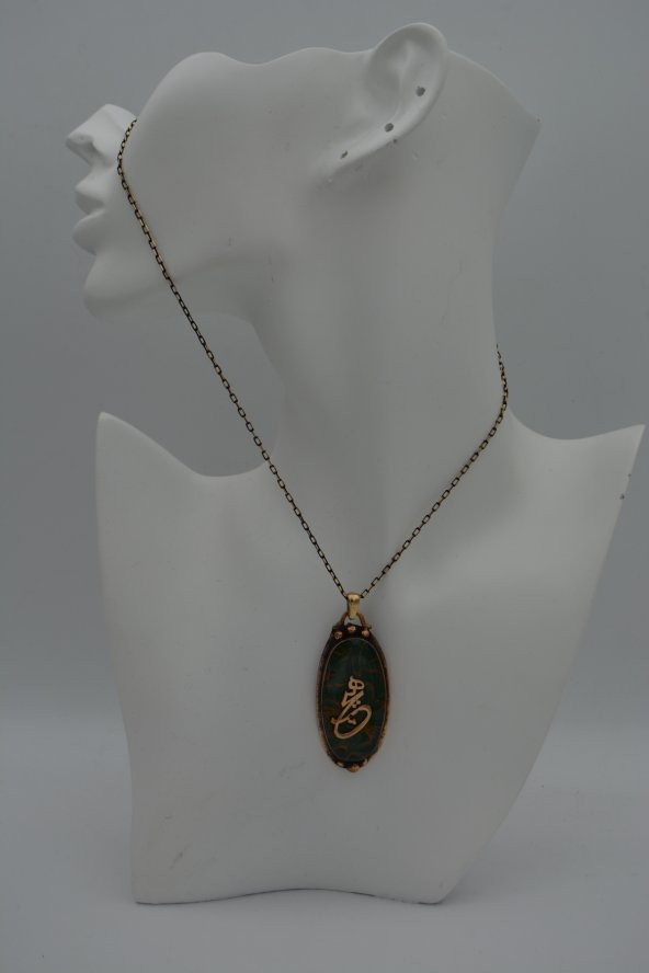 STONEAGE HİÇ YAZILI KOLYE - Resim 5