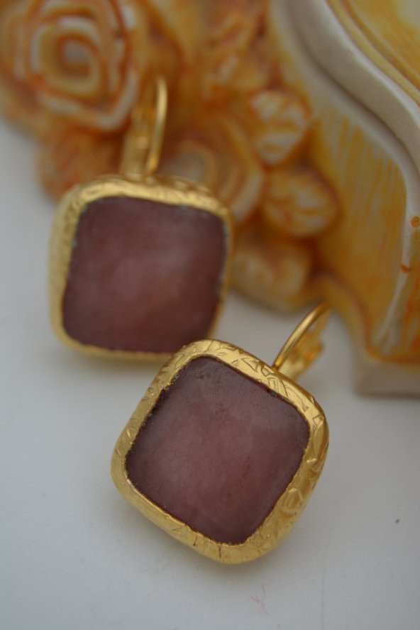 STONEAGE PEMBE KUVARS EL YAPIMI KÜPE - 5