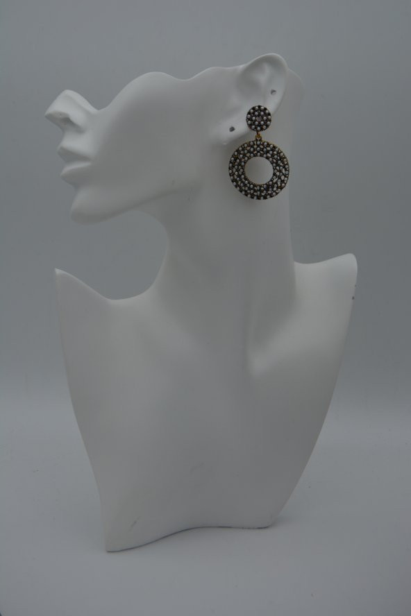 STONEAGE İNCİLİ BÜYÜK KÜPE - 3