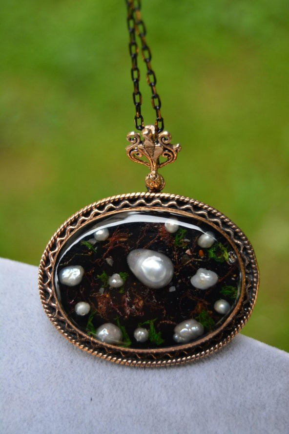 STONEAGE JEWELLERY Özel Tasarım Bayan Kolye - Resim 5