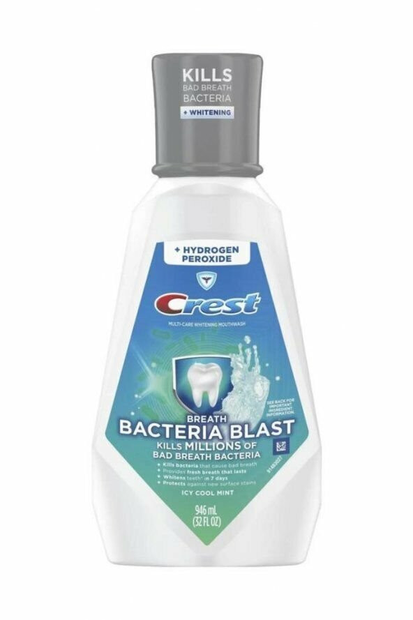 Crest Breath Bacteria Blast Gargara 946 ml