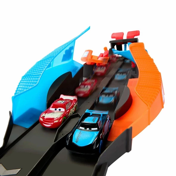 HPD80 Cars Karanlıkta Parlayan Yarışçılar Pist Seti - 4