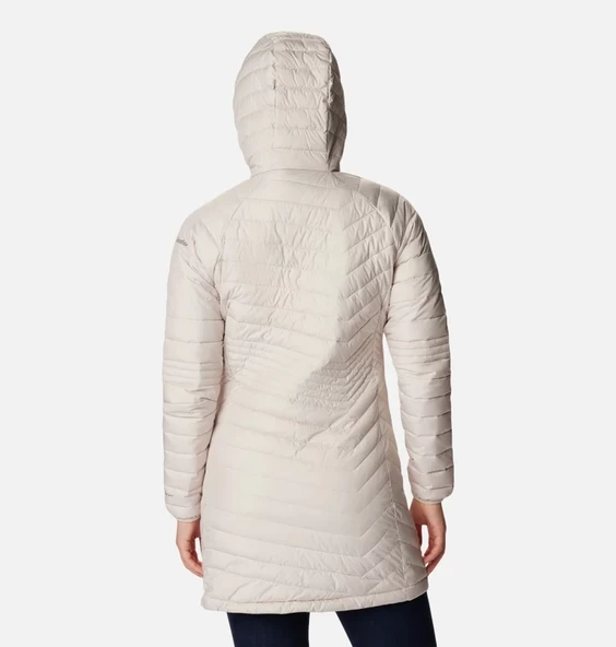 Columbia Powder Lite Mid Jacket Kadın Mont Ekru WK0034-278 - 2
