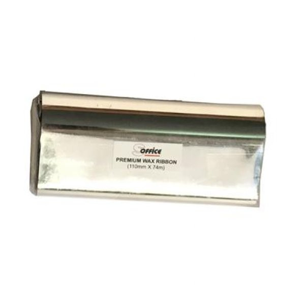 Premıum Wax Ribbon (110Mm*74M)Muadil