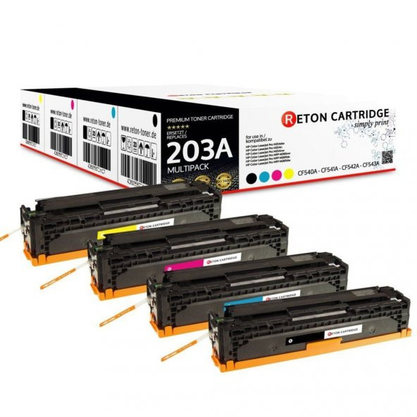 Pro M254Nw-Dw/ M281Fdn/ M281Fdw Muadil Toner ( 203A ) Adet