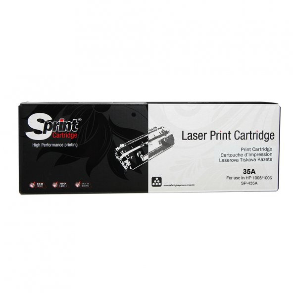 Hp Cb435A (35A) P1005 / 1006 / Crg-712 Toner 1.600 Sayfa Muadil - 3