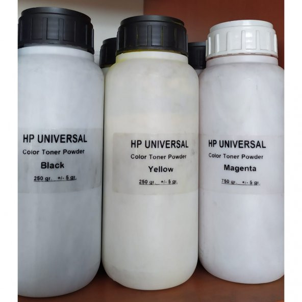 Hp Universal Renkli Toner Tozu ( Adet )500Gr.Muadil - 2