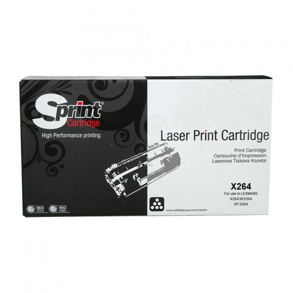 Lexmark X-264/363/364 Muadil Toner